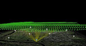 Ground control points serve to create a known point in space. The project can use these known points to increase accuracy